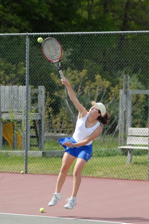 Susan Bitetti dominated on the tennis court during her four years at Norwell High School from 2005-2008.

[Wicked Local File Photo]