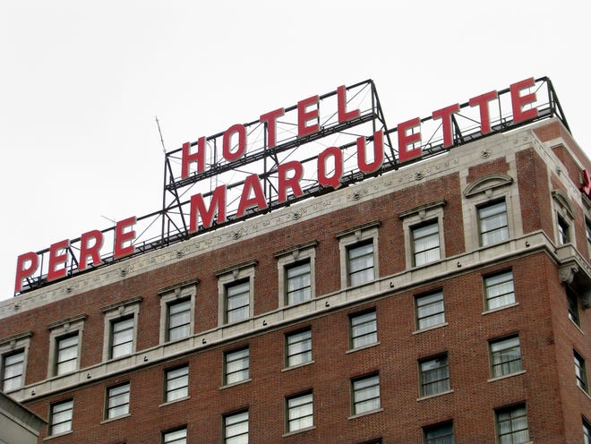 PHIL LUCIANO/JOURNAL STAR The Hotel Pere Marquette