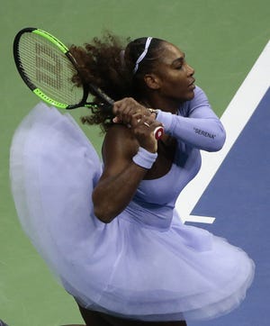 Serena Williams defeated Anastasija Sevastova in the semifinals. [The Associated Press]