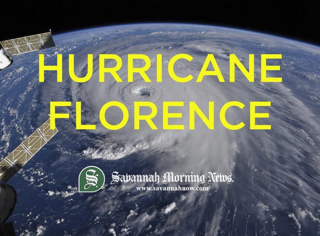 This image provided by NASA shows Hurricane Florence from the International Space Station on Wednesday, Sept. 12, 2018, as it threatens the U.S. East Coast. Hurricane Florence is coming closer and getting stronger on a path to squat over North and South Carolina for days, surging over the coast, dumping feet of water deep inland and causing floods from the sea to the Appalachian Mountains and back again. (NASA via AP)