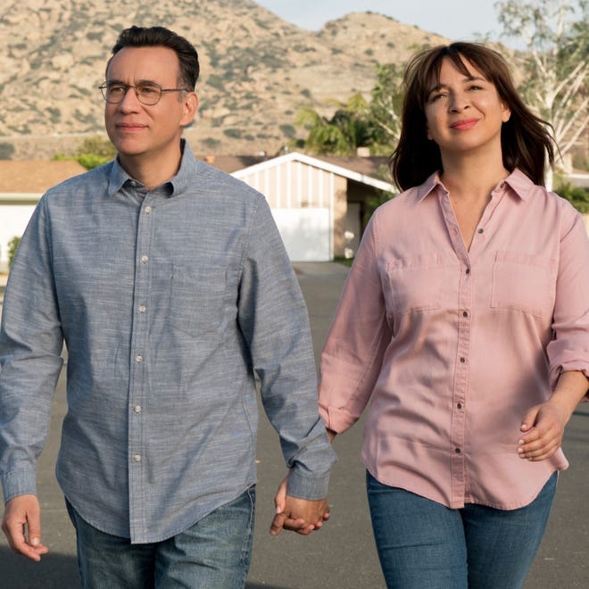 Fred Armisen and Maya Rudolph in 'Forever.' Photo: Colleen Hayes/Amazon Prime Video