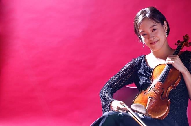 Violinist Catherine Cho to perform with Peoria Symphony Orchestra Saturday night at the Civic Center Theater.

Supplied photo.