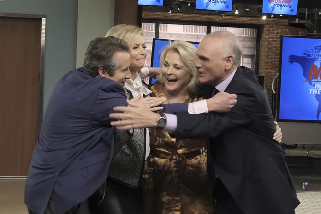 The stars of the revamped "Murphy Brown" are, from left, Grant Shaud, Faith Ford, Candice Bergen and Joe Regalbuto. 



(CBS, Jojo Whilden)