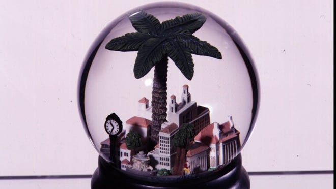 The Palm Beach Snowglobe was available in 2011.