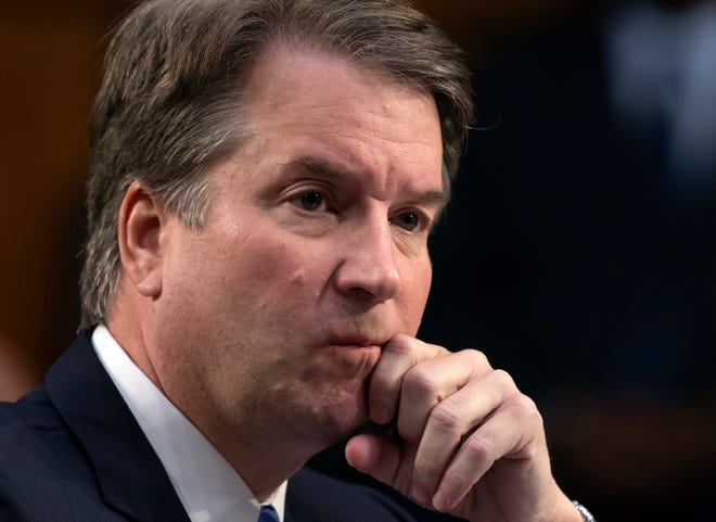 Christine Blasey Ford, the woman accusing President Donald Trump's Supreme Court nominee Brett Kavanaugh of sexual misconduct when they were teenagers has come forward to The Washington Post. [J. SCOTT APPLEWHITE/THE ASSOCIATED PRESS]