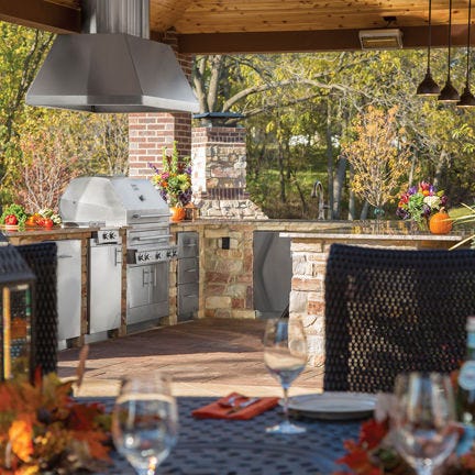 Enjoy Your Outdoor Kitchen All Year Long