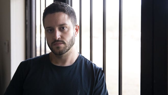 Cody Wilson poses for a portrait in the Austin office of his company, Defense Distributed. on Aug. 7. An arrest affidavit filed on Wednesday accused Wilson of having sex with a 16-year-old girl he’d met online later that month. LYNDA M. GONZALEZ / AMERICAN-STATESMAN
