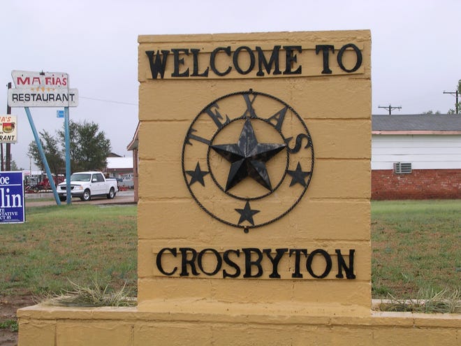 Photo provided by City of Crosbyton