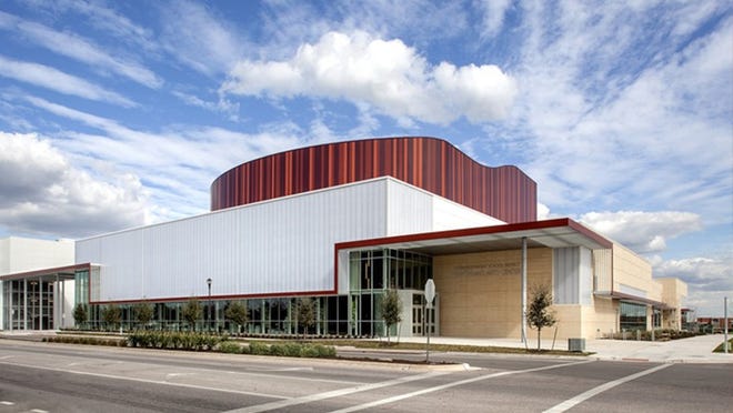 The Austin school district’s Performing Arts Center in the Mueller neighborhood opened in 2015 and has recently been used by Georgetown-based Celebration Church to hold Sunday services.