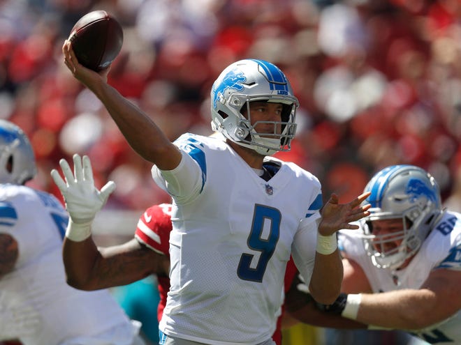 Detroit Lions quarterback Matthew Stafford is one of the best in the NFL at throwing the deep ball.