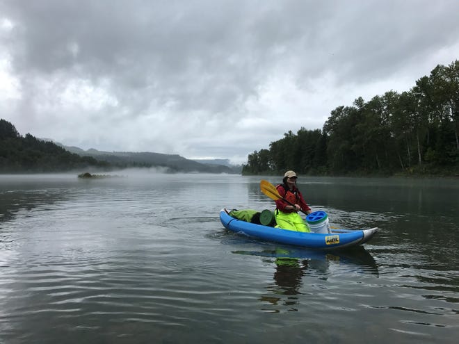 The U.S. Army Corps of Engineers is trying to find three inflatable kayaks and other equipment stolen from the Crops' Dexter Service Building in Lowell. Fish biologists discovered on Sept. 10 that the items had been stolen. [Christie Johnson/Courtesy U.S. Army Corps of Engineers]