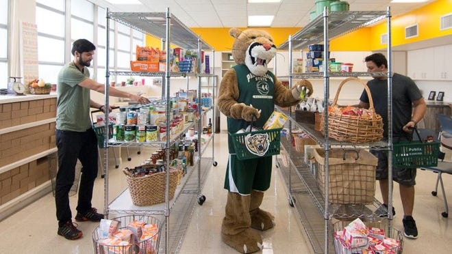 A new Panther’s Pantry officially opens Tuesday at Palm Beach State College’s suburban Lake Worth campus. (Contributed)