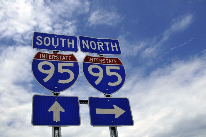 Interstate 95 opened in both directions Sunday night after portions had been closed since Sept. 15 because of flooding from Hurricane Florence. [Staff file photo]