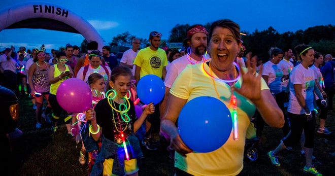 Glow Erie Fun Run is this Saturday night at Whispering Woods Golf Club.