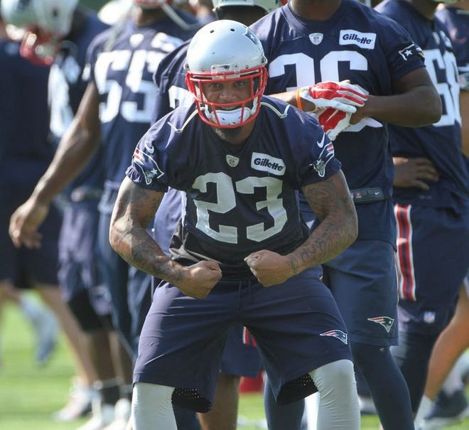 Patrick Chung returned to practice on Wednesday.