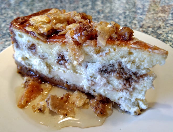 Baklava cheesecake at Papa Gyros