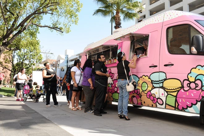 The Hello Kitty Cafe Truck will be parked outside Barton Creek Square on Oct. 6.