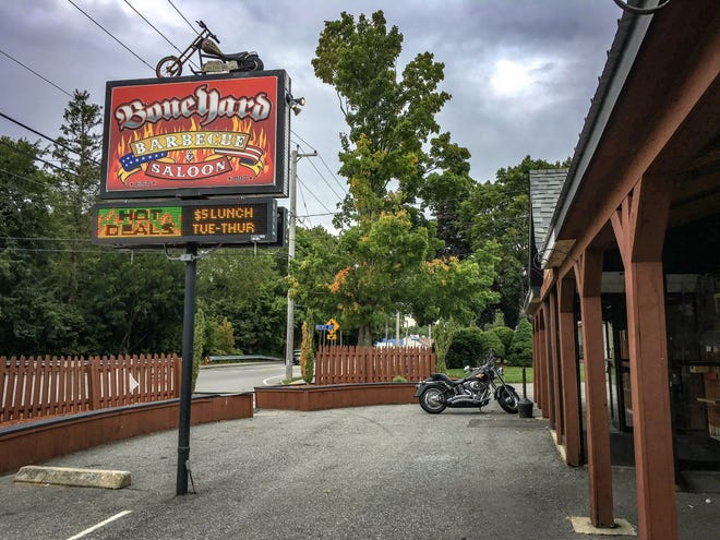 Boneyard Barbecue and Saloon is located on Central Avenue in Seekonk, within shouting distance of Attleboro. [Herald News photo | Dan Medeiros]