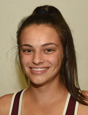At first singles, Jaimi Vaillancourt posted a 6-0, 6-0 victory in Tiverton's 7-0 win over Exeter/West Greenwich.