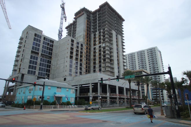 Palm Coast developer Protogroup Inc. cut ties last week with W.G. Yates & Sons Construction Company, the general contractor for the planned 501-room, $192 million Daytona Beach Convention Hotel & Condominiums in Daytona Beach. A spokesman for Yates said the company hadn't been paid by Protogroup since June.  [News-Journal/Nigel Cook]