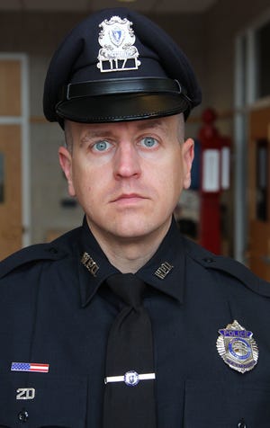 Michael C. Chesna was sworn in as a new Weymouth police officer in 2012.

(Gary Higgins/The Patriot Ledger)