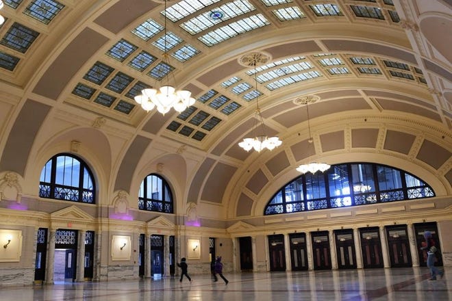 Union Station is a possible location for headquarters of the Cannabis Control Commission. [T&G File Photo]