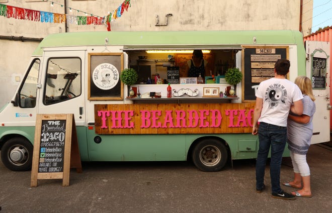 A pop-up street food market in Cardiff’s Roath neighborhood features food from around the world. While the pop-up only lasts for a couple of months each summer, Roath’s City Road is a popular destination for ethnic cuisine year-round. [Contributed by Amy Laughinghouse]