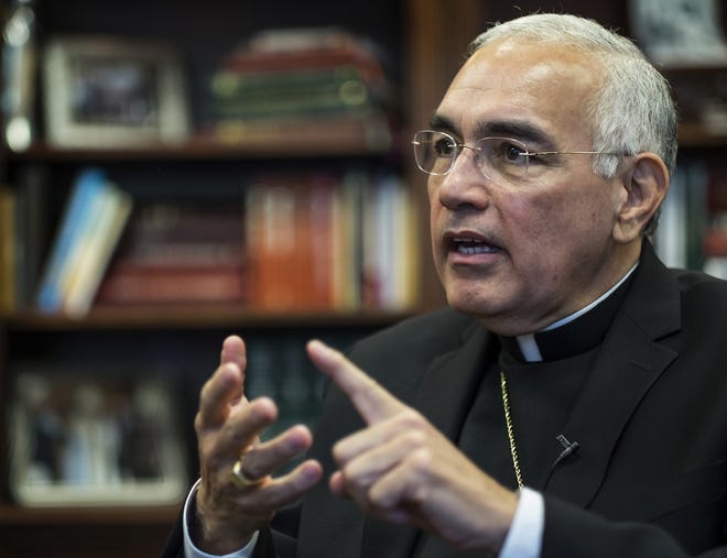 Austin Bishop Joe Vasquez: "This sort of scandal has undermined the credibility of church and it has caused people to be angry and upset — and they have every reason to be upset." [RODOLFO GONZALEZ / AUSTIN AMERICAN-STATESMAN 2016]
