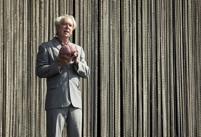 David Byrne performs at the Austin City Limits Music Festival in Zilker Park on Friday October 5, 2018. [JAY JANNER/AMERICAN-STATESMAN]
