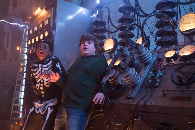 Based on R. L. Stine's popular books, the new film, "Goosebumps 2: Haunted Halloween," features family friendly frights and more. [PHOTO COURTESY DANIEL MCFADDEN/SONY PICTURES]