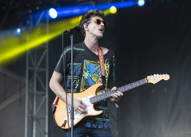 Matt Myers of Houndmouth performs duringthe Austin City Limits Music Festival at Zilker Park on Sunday, October 14, 2018. [Scott Moore for American-Statesman]