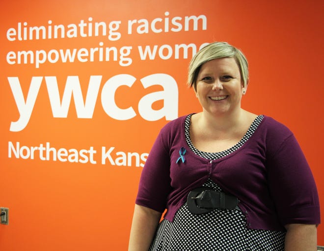 The YWCA's 24-hour hotline has seen an increase in calls following allegations of sexual assault by Judge Brett Kavanaugh, according to Michelle McCormick, director of the YWCA's Center for Safety and Empowerment. [Katie Moore/The Capital-Journal]