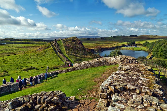 Wandering the ruins of Hadrian's Wall is a highlight of any visit to northern England. [Contributed by Dominic Arizona Bonuccelli]