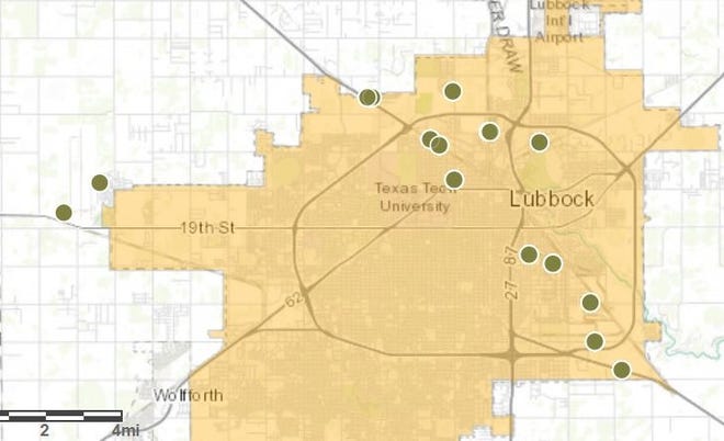 The EPA has identified businesses in Lubbock that manage toxic chemicals. (Screengrab from EPA website)