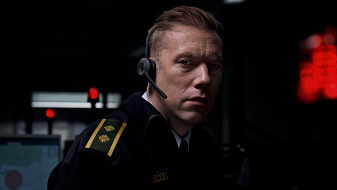 Jakob Cedergren as Asger Holm in "The Guilty." [Nordisk Film]