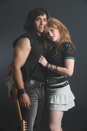 Anthony Nuccio and Katie LaMark star in "Rock of Ages."

Joan Marcus photo