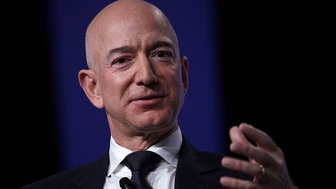 Amazon CEO Jeff Bezos — the world’s richest man. (Photo by Alex Wong/Getty Images)