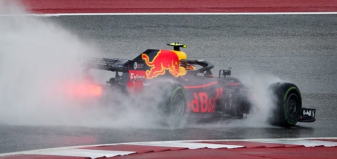 Red Bull driver Max Verstappen called Friday "a pretty boring day" as most of the competitors chose to pass or curtail their work in the second practice session. [JAY JANNER/AMERICAN-STATESMAN]