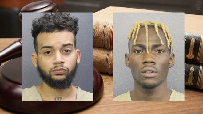 Aaron Martinez (left) and Keto Postemus (right) [Provided by the Broward County Jail]