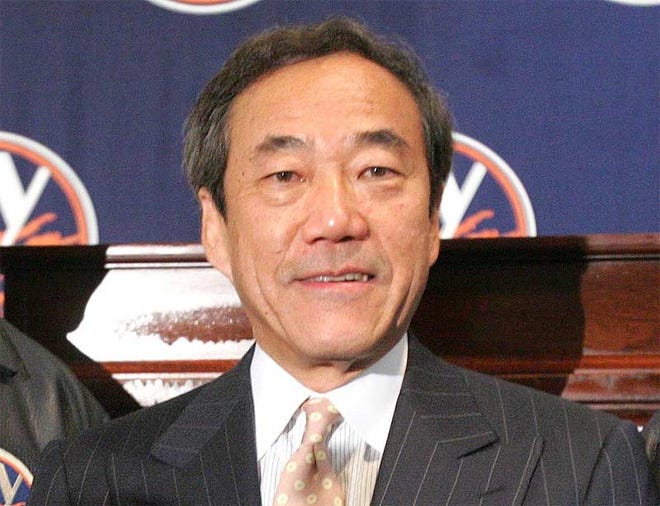Charles Wang, an immigrant from China, founded Computer Associates in 1976 and became majority owner of the NHL's New York Islanders in 2000. He sold his majority stake in the team in 2016 but remained a minority co-owner at his death. [File photo]