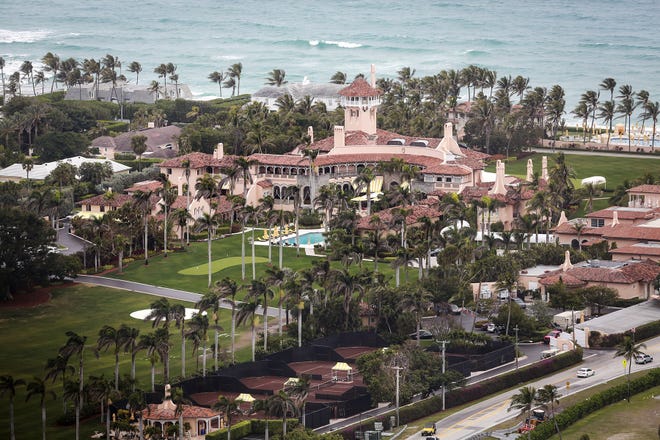 President Donald Trump's winter White House, Mar-a-Lago, in Palm Beach has generated a property-tax bill of $488,943 in the just-released 2018 Palm Beach County tax rolls. The tax was figured on the private club's taxable value of $25.4 million recorded by the county property appraiser's office. [Bruce R. Bennett/Daily News file photo]