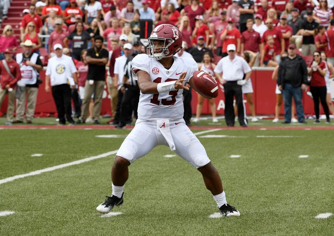 LSU will have to stop, or at least slow down, Alabama quarterback Tua Tagovailoa, if it hopes to pull off an upset win over the No. 1 Crimson Tide on Saturday.