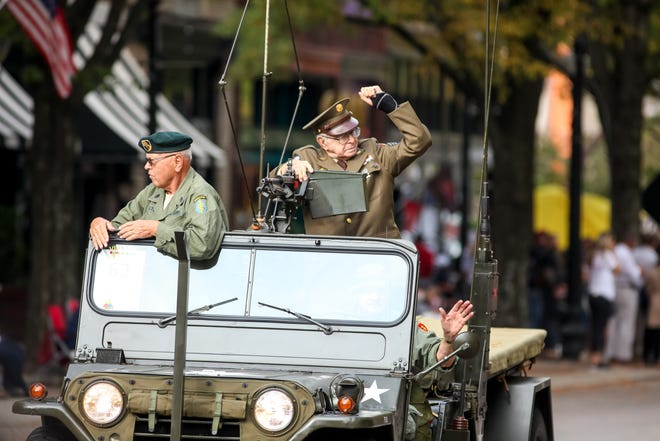 This year's Veterans Day Parade is Nov. 10 in downtown Fayetteville. [File photo/The Fayetteville Observer]