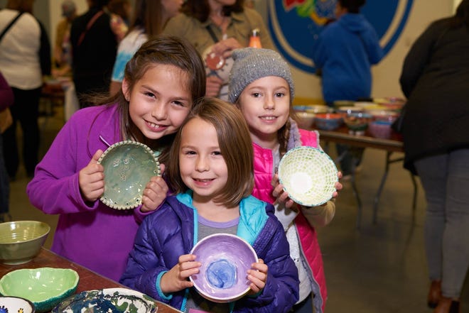 The Austin Empty Bowl Project started in 1997 and has raised more than $1 million for hunger relief efforts in Central Texas. This year's fundraiser will take place from 11 a.m. to 3 p.m. Nov. 18 at the Central Texas Food Bank. [Contributed by the Austin Empty Bowl Project]