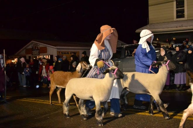 The town of Berlin’s live Nativity parade will be held at 5:45 p.m. Nov. 23. PHOTO PROVIDED