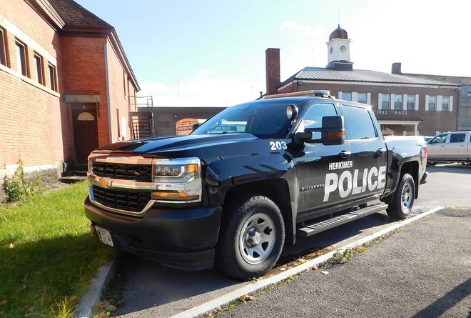 The Herkimer Police Department will be getting two new vehicles to replace some of the cars in its aging fleet, which include a pickup truck that Police Chief Michael Jory prefers not to use for patrols. [DONNA THOMPSON/TIMES TELEGRAM]