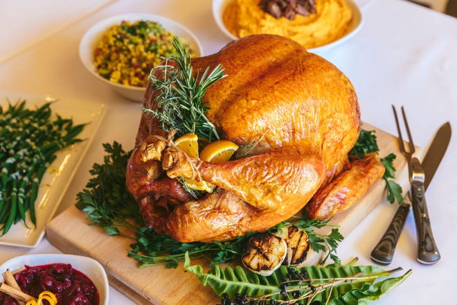 Eau Palm Beach's Thanksgiving buffet in the resort's newly renovated Ocean Ballroom will include a turkey carving station. [Photo by Nicholas Mele]