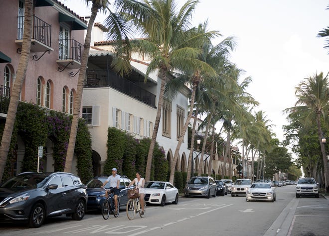 Street parking is hard to find on Worth Avenue during the height of the season. [Meghan McCarthy/palmbeachdailynews.com file photo]