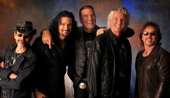 Grand Funk Railroad performs on a bill with Foghat on Saturday at 7 p.m. at the Twin River Event Center in Lincoln.