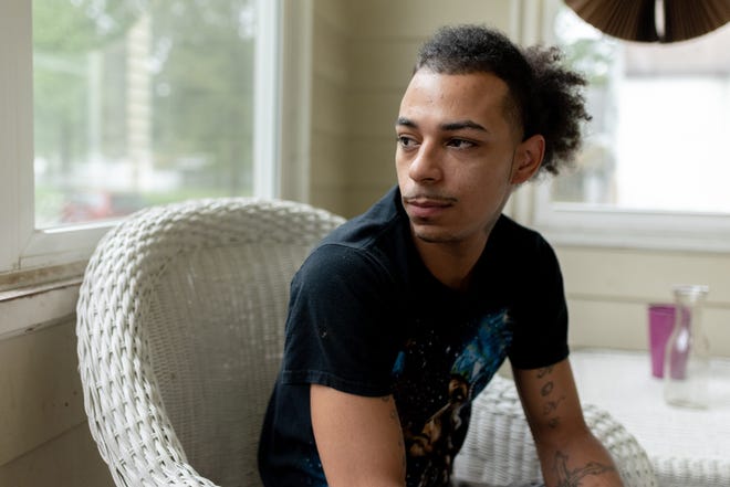 D’Angelo Springer, 24, was charged in January with felony burglary in Kankakee County. He maintains he was innocent, but rather than risk going to prison, he paid to complete a diversion program run by a private company. The case against him was then dismissed. (Sarah Nader for ProPublica Illinois)